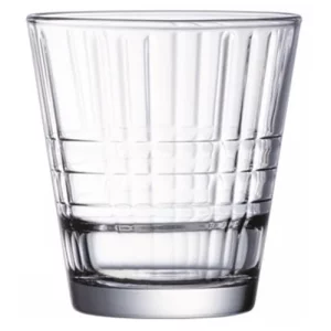 Arcoroc Stack Up Cross Old Fashioned Glass 260ml/9.5oz