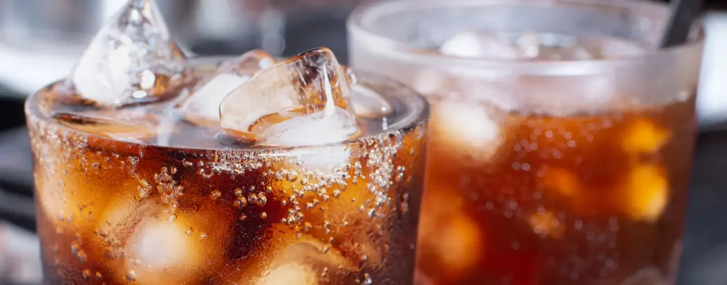 An image of carbonated drinks through the use of advanced cocktail techniques