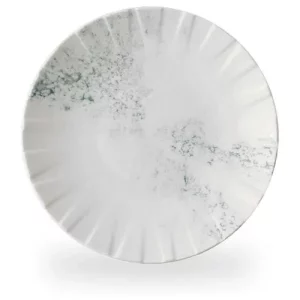 Alchemy Abstract Smoke Black Coupe Plate 23.5cm/9.3"