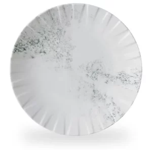 Alchemy Abstract Smoke Black Coupe Plate 27.1cm/10.75"