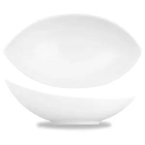 Alchemy Balance White Tear Dish 653ml/22.98oz