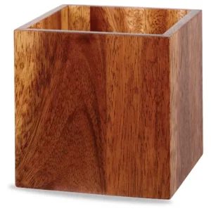 Alchemy Medium Wood Buffet Cube 15 x 15cm/5.88 x 5.88"