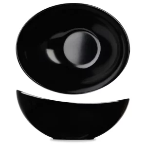 Alchemy Melamine Moonstone Bowl Black 4.5L/158.38oz