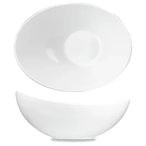 Alchemy Melamine Moonstone Bowl White 4.5L/158.38oz