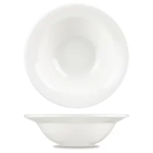 Alchemy Rimmed White Bowl 340ml/12oz