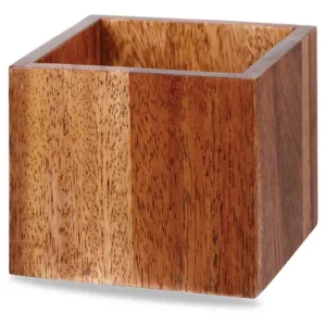 Alchemy Small Wood Buffet Cube 12 x 12cm/4.69 x 4.69"