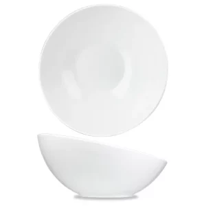 Alchemy Tilt Melamine Bowl White 3.5L/123.18oz