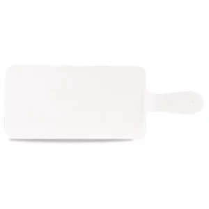 Alchemy White Handled Paddle 14.4 x 26.6cm/5.63 x 10.44"