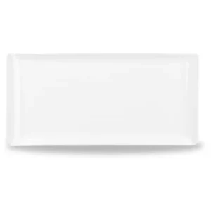 Alchemy White Melamine Tray 30 x 14.5cm/11.75 x 5.75"