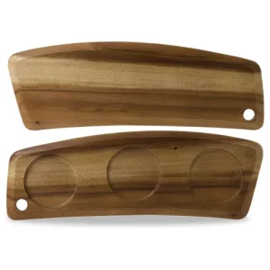 Alchemy Wood Large Geo Deli Board 46 x 15.5cm/18 x 6"