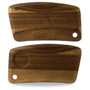 Alchemy Wood Small Geo Deli Board 31 x 17cm/12.1 x 6.5"