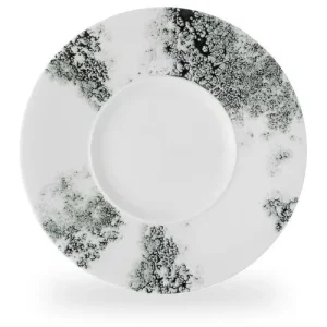 Ambience Smoke Medium Rim Plate 28cm/11"