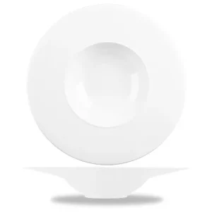 Ambience White Medium Rim Bowl 31.7cm/12.5" 426ml/15oz