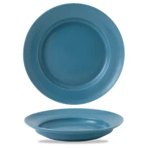 Art de Cuisine Future Care Blue Glaze Dinner Plate Footed 26cm/10"