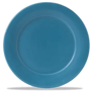 Art de Cuisine Future Care Blue Glaze Rimmed Plate 20.3cm/8"