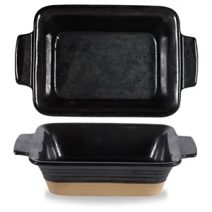 Art de Cuisine Igneous Black Rectangle Dish 483ml/17oz