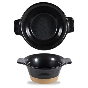 Art de Cuisine Igneous Black Small Pie Dish 384ml/13.5oz