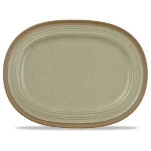 Art de Cuisine Igneous Oval Plate 35.5 x 26.5cm/14 x 10.4"
