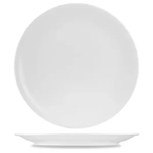 Art de Cuisine Menu Porcelain Coupe Plate 15.5cm/6.06"