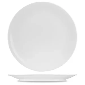 Art de Cuisine Menu Porcelain Coupe Plate 20.5cm/8.06"