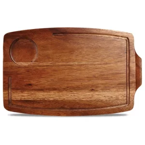 Art de Cuisine Menu Rectangular Wooden Serving Board 22 x 34cm/8.63 x 13.38"