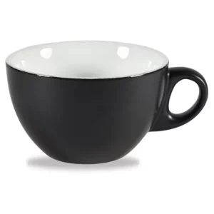 Art de Cuisine Menu Shades Ash Black Cappuccino Cup 341ml/12oz