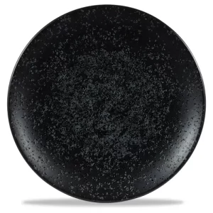 Art de Cuisine Menu Shades Caldera Ash Coupe Plate 15.5cm/6.125"