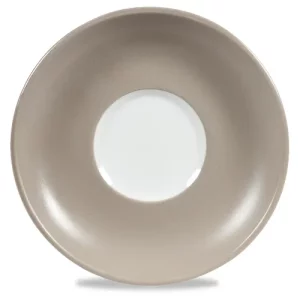 Art de Cuisine Menu Shades Smoke Grey Medium Saucer 15.5cm/6.125"