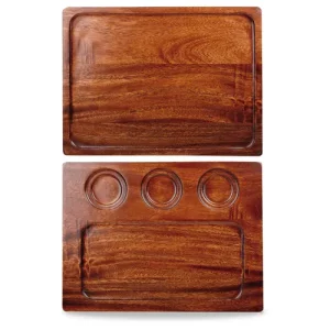 Art de Cuisine Menu Square Wooden Deli Board 24 x 32cm/9.44 x 12.56"