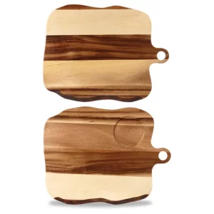 Art de Cuisine Naturale Square Organic Paddle Board 35 x 27cm/13.75 x 10.63"