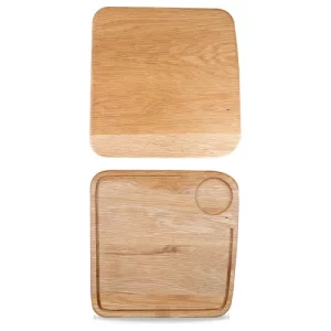 Art de Cuisine Rustics Square Board Large 30.48 x 30.48 x 2.03 cm/12 x 12 x 0.8"