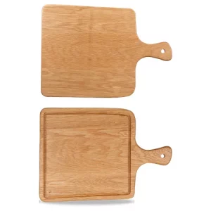 Art de Cuisine Rustics Square Handled Board 25.5 x 36.5cm/16.7 x 10.6 x 0.8"
