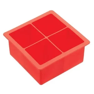 BarCraft Silicone Jumbo Ice Cube Tray