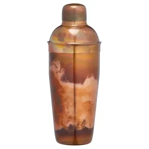 BarCraft Stainless Steel Iridescent Copper-Finish Cocktail Shaker 700ml/24oz