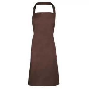 BonChef Basic Brown Bib Apron
