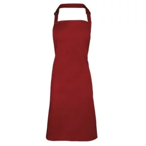 BonChef Basic Burgundy Bib Apron