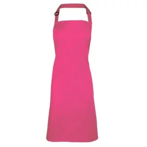 BonChef Basic Hot Pink Bib Apron