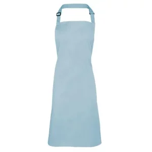 BonChef Basic Light Blue Bib Apron