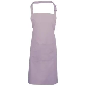 BonChef Basic Lilac Bib Apron with Pocket