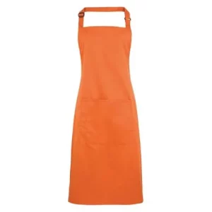 BonChef Basic Terracotta Bib Apron with Pocket