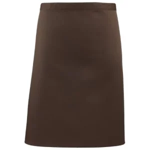 BonChef Brown Mid-Length Waist Apron