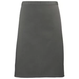 BonChef Dark Grey Mid-Length Waist Apron