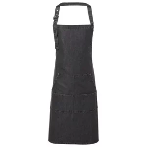 BonChef Denim Stitch Bib Apron