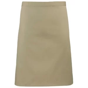 BonChef Khaki Mid-Length Waist Apron
