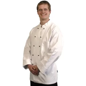 BonChef Laval Full Sleeve Jacket - White