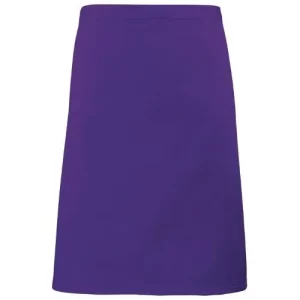 BonChef Purple Mid-Length Waist Apron