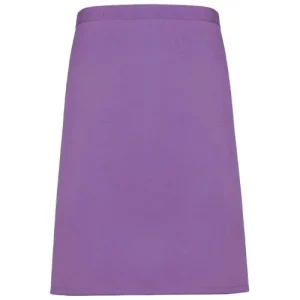 BonChef Rich Violet Mid-Length Waist Apron