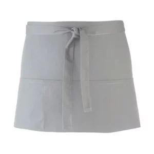 BonChef Silver 3-Pocket Waist Apron