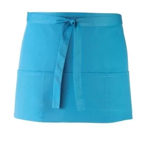 BonChef Turquoise 3-Pocket Waist Apron