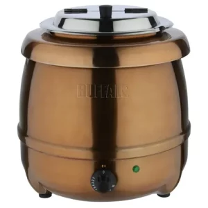 Buffalo Copper Finish Soup Kettle 10L